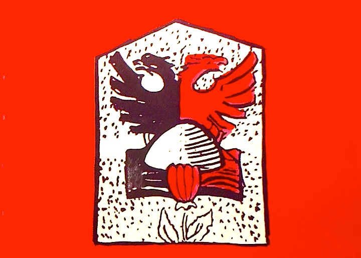Ibrahim Kodra - Flamuri Shqiptar - stilizim