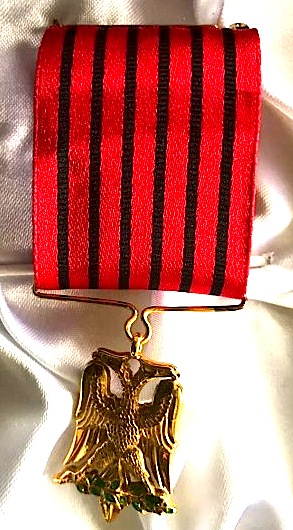"Medalja e Artë e Shqiponjës" - Medalja e Ilir Demalisë 
