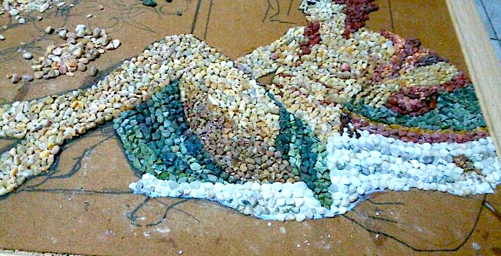 Danae - Mozaik nga Erieta Koliqi - Gajtani - faza 5