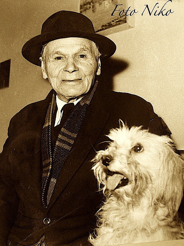 Lasgush Poradeci dhe qeni i tij Cuci