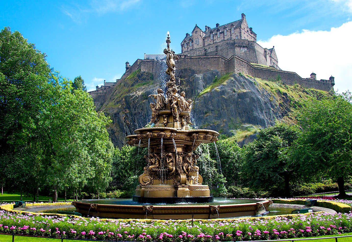 Ross fountain, Edinburgh