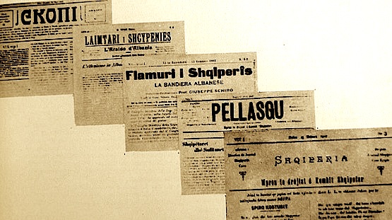 Gazeta te hershme shqiptare