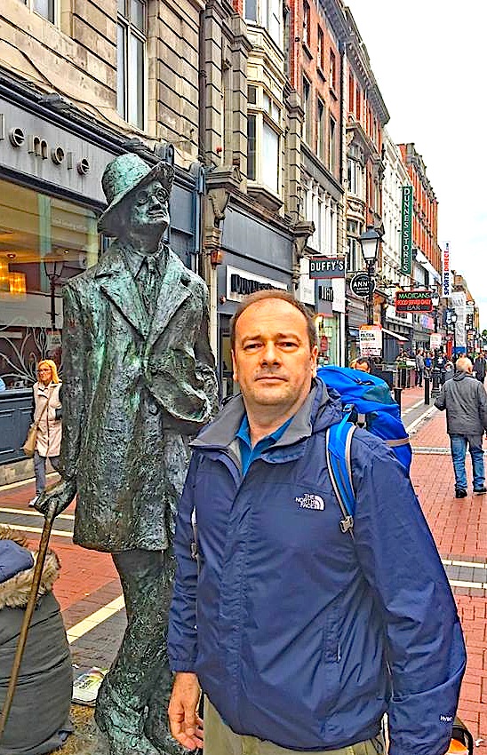 Në Dublin... me Xhojsin