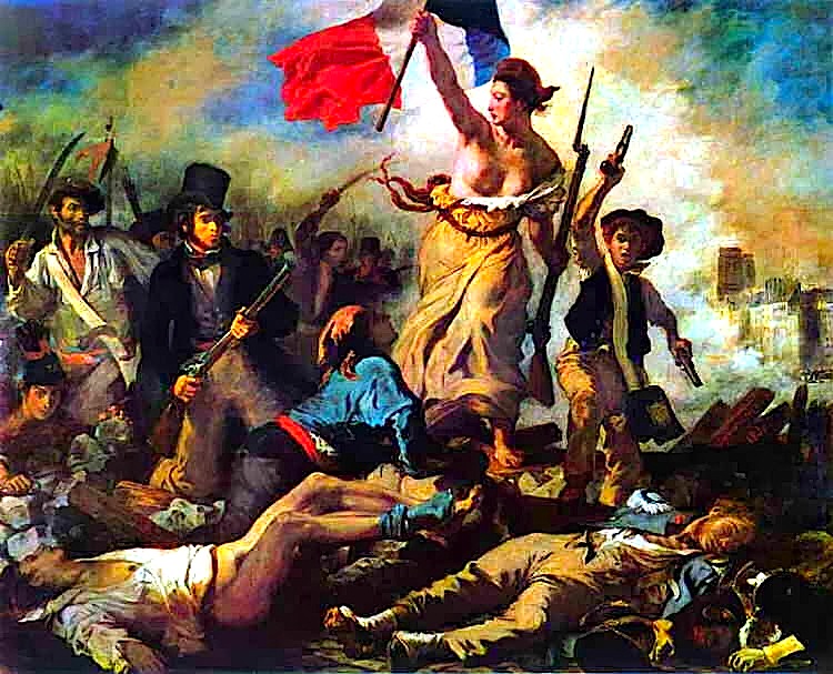 Revolucioni Francez - Liria mbi Barrikada - Delakrua
