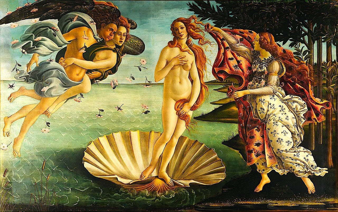 Sandro Botticelli - Lindja e Veneres