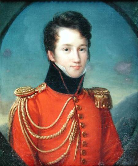 Portret i Alfred de Vigny 1797