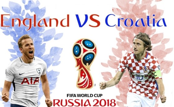 Croatia -vs- England - 11 july 2018