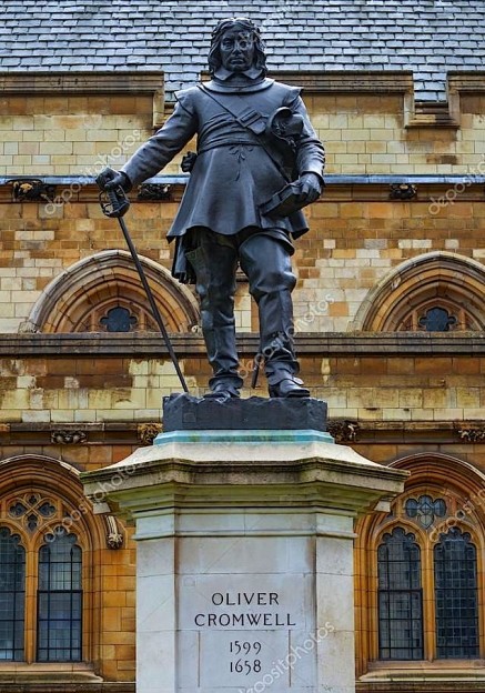 Statuja e Oliver Cromwell (1599-1658)