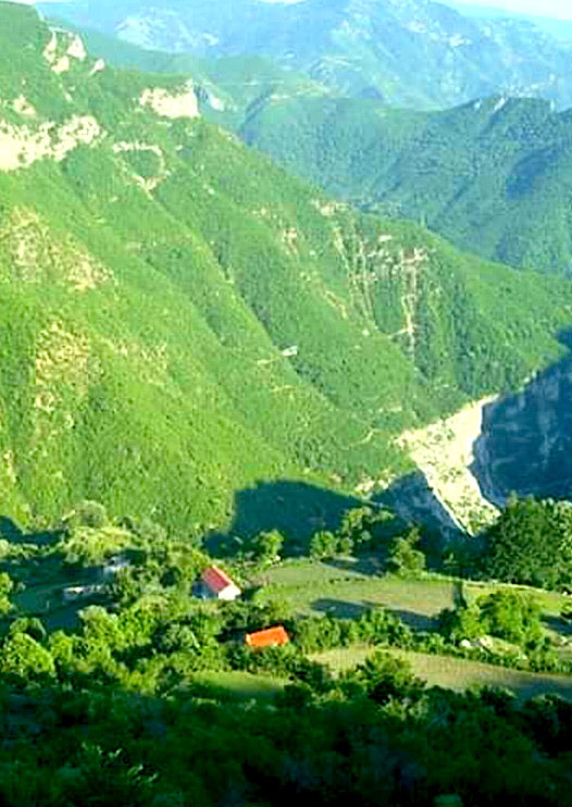 Pamje e fshatit Salcë, Krahina Nikaj-Mërtur