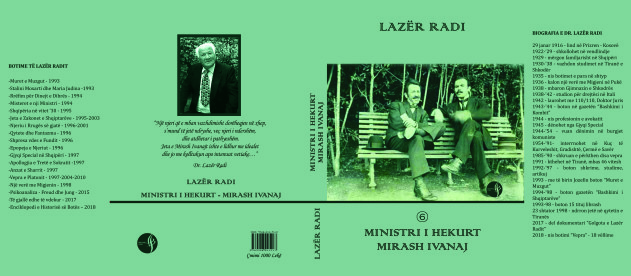 Lazër Radi - “Ministri i Hekurt - Mirash Ivanaj”