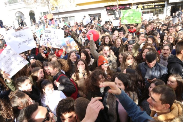 Protesta Studentore  - Dhjetor 2018