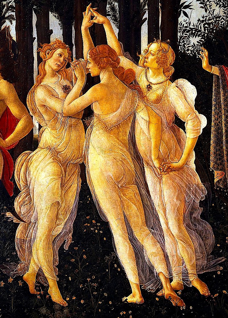 Sandro Botticelli - Tre Hiret