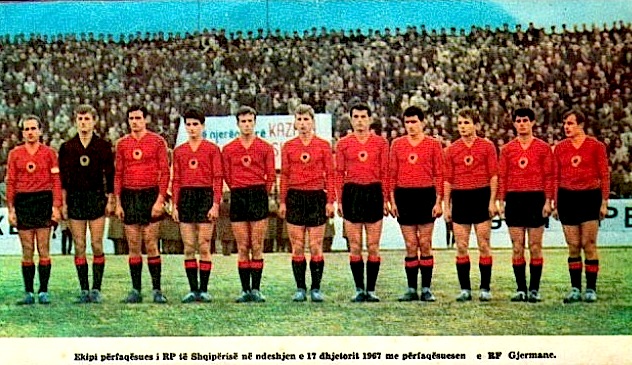 17 dhjetor 1967 - Shqipëri -R.F.GJ - 0-0