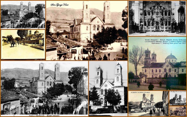 Pamje të Shën Gjergjit në vite e pika të ndryshme në një kolazh - Kristaq Kotonika 