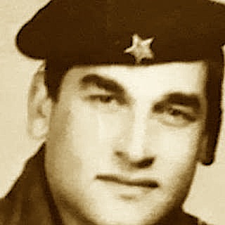 Maksim Kaloti, ushtar ne Sazan