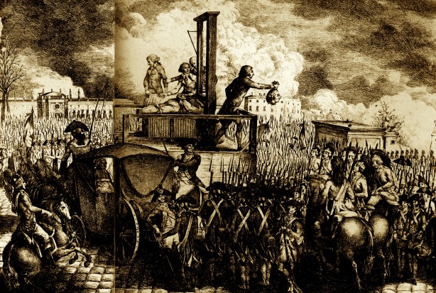 Revolucioni Francez - Gijotina ka këputur kokën e Luigjit XVI