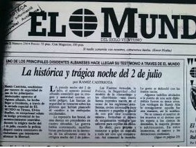 Aurel Plasari "El Mundo" 1990
