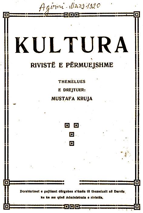 Revista Kultura - 1920