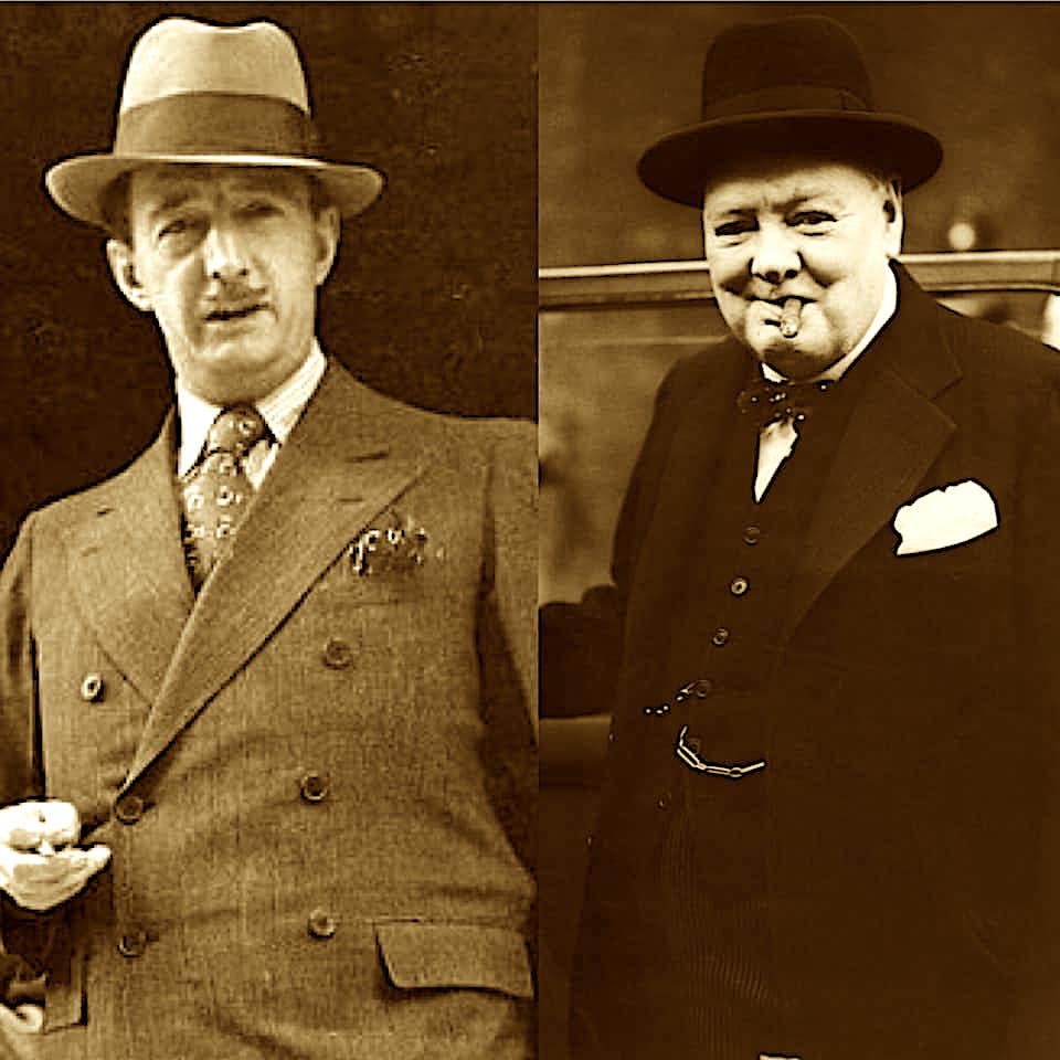 Ahmet Zogu dhe Winston Churchill