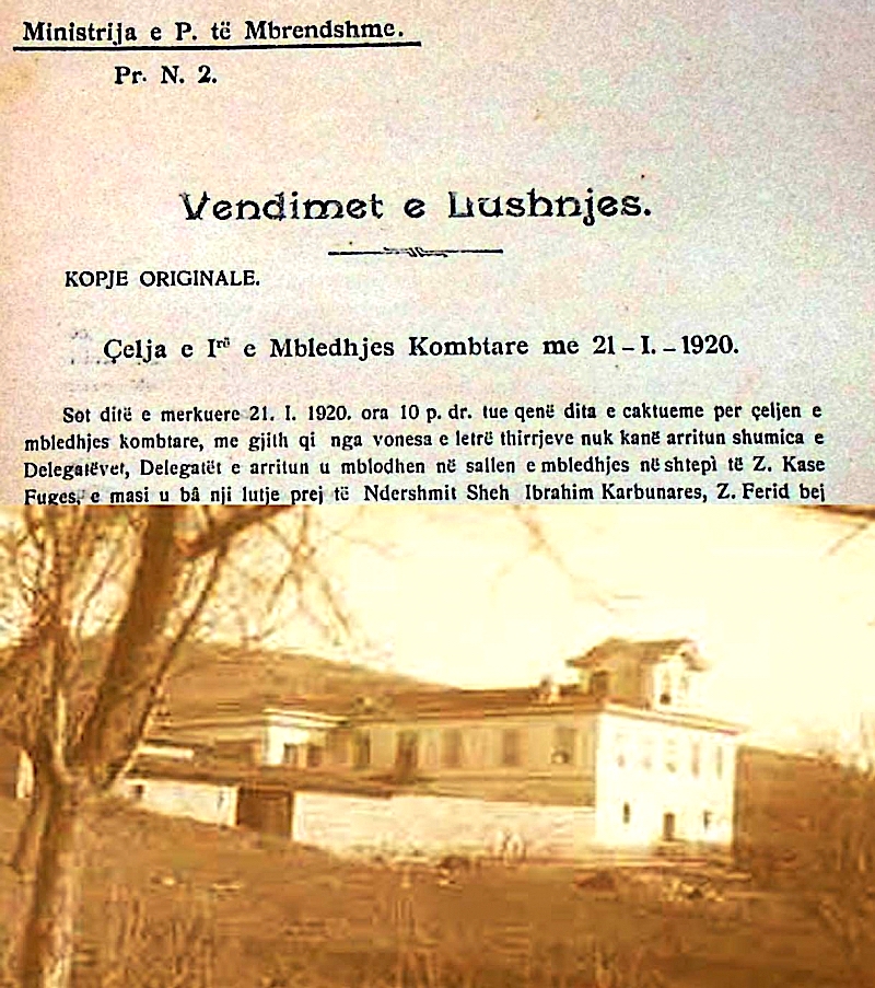 Lushnje - Janar 1920