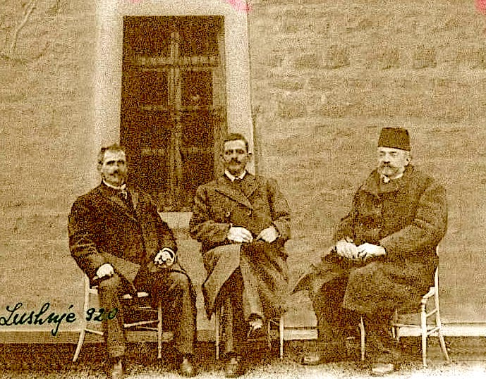 Lushnje 1920 - Aqif Pashe Elbasani - Bektash Bej Cakrani