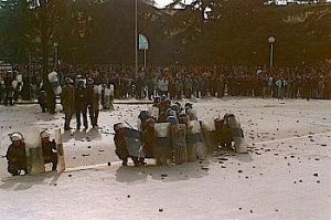 Vlora - Protestat e Shkurtit 1997