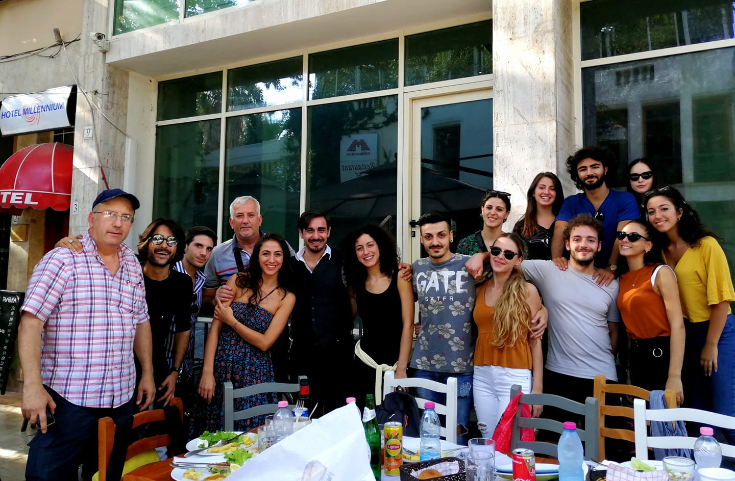 Artistët e Fabbrica Wojtyla & Compagnia della Città - Tirane 28 shtator 2019