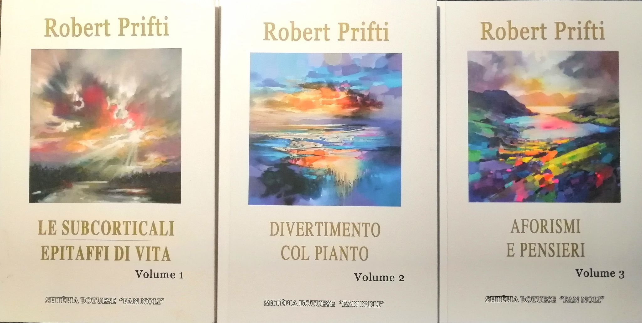 Robert Prifti - Tre vepra te tij Poetika dhe Aforizmat