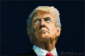 Donald Trump - pikture nga Avni Delvina