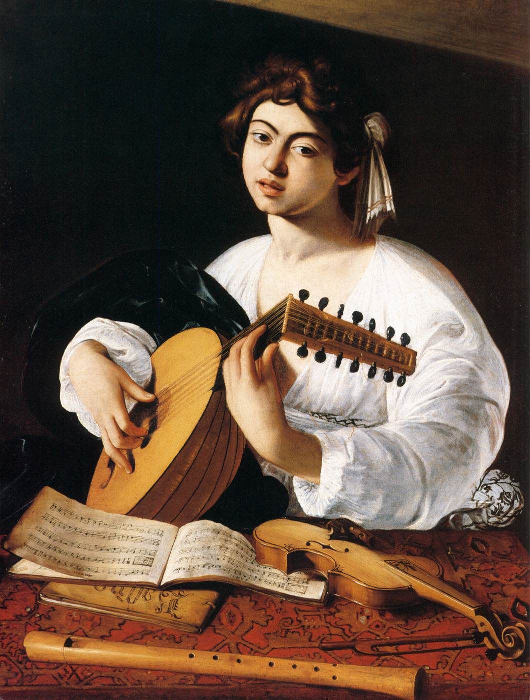 Caravaggio - Vajza qe i bie Liutes
