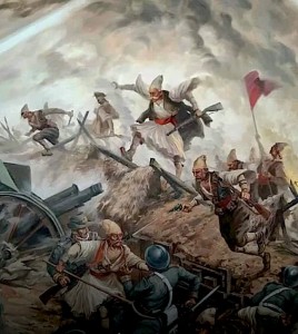 Pikturë - Lufta e Vlorës
