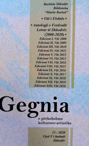 Gegnia - E perkohshme kulturore - artistike!