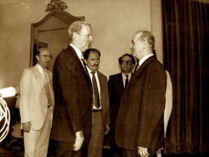 James Baker ne takimin e Presidentin Alia