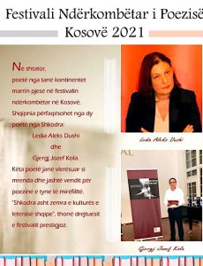 Festivali ndërkombtar i poezisë në Kosovë.