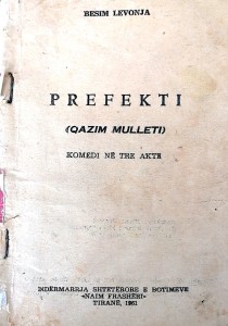 "Prefekti" - botuar ne vitin 1961