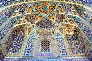 Kupolë e një xhamie në Iran