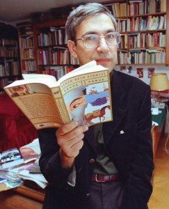 Orhan Pamuk me librin e tij "Emri im është e kuqja"