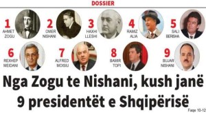 9 Presidentët e Shqipërisë