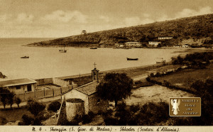 Shëngjini, fotografuar nga Kel Marubi në fillim shek. XX