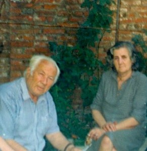 Lazër Radi dhe bashkëshortja Vitorja