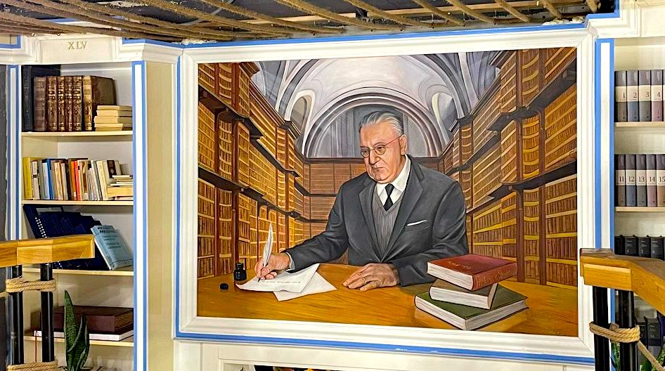 Biblioteka “Ernest Koliqi” në Qendrën “BogdaniPolis” në Prishtinë