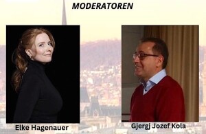 Moderatorët Gjergj J. Kola & Elke Hagen