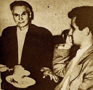 Lasgush Poradeci & Petraq Kolevica, më 1960