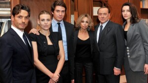 Silvio Berlusconi dhe fëmijët e tij