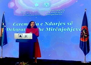 Presidentja Osmani - në "Ndarjen e Dekoratave të Mirënjohjes" - dhjetor 2023