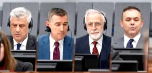 Hashim Thaçi, Kadri Veseli, Jakup Krasniqi, Rexhep Selimi 