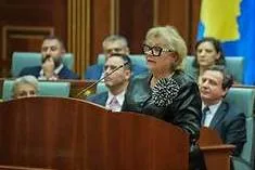 Presidentja e Kosoves Justina Shiroka - Pula